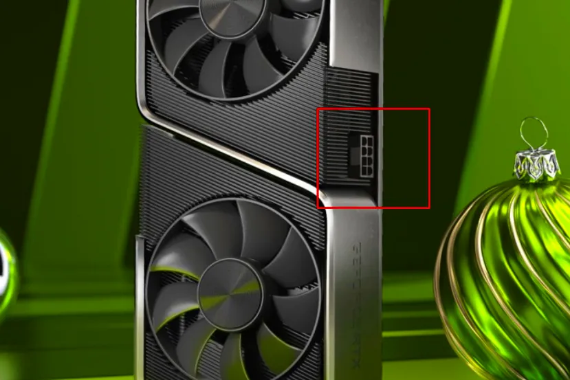 La misteriosa gráfica de NVIDIA con conector de 8 pines era un render previo de la RTX 3070