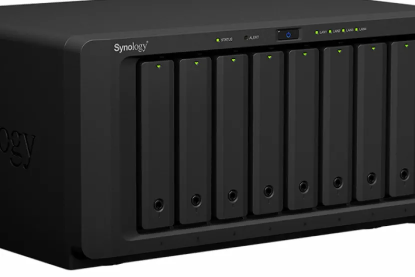 CPU AMD Ryzen V1500B y 8 bahías junto a 2 slots M.2 NVMe en el nuevo NAS Synology DS1812+