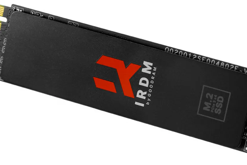 Nuevos SSD NVMe M.2 Goodram IRDM de hasta 2 TB y velocidades de 3.200 MB/s