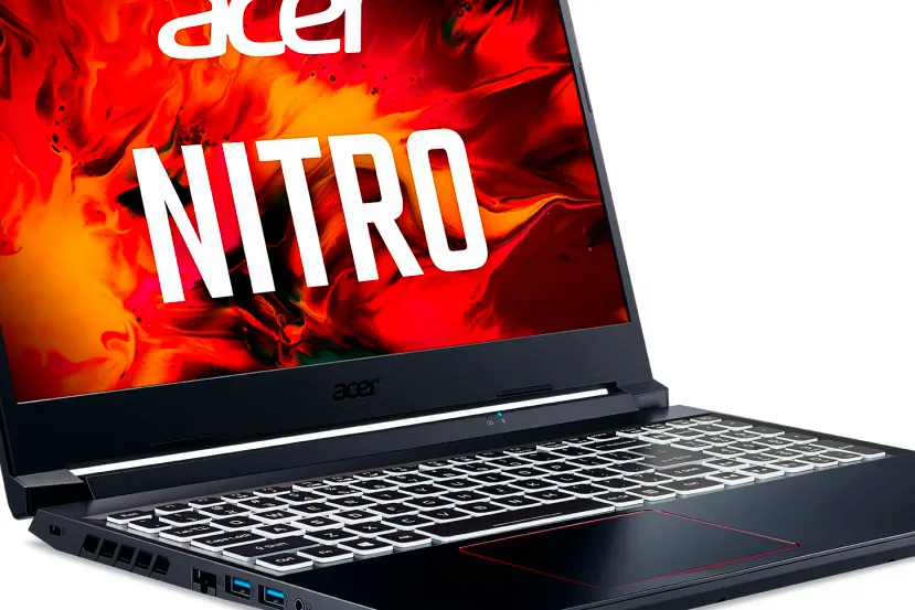 El portátil Acer Nitro 5 con un AMD Ryzen 7 5800H y RTX 3080 se deja ver por 1.950 euros