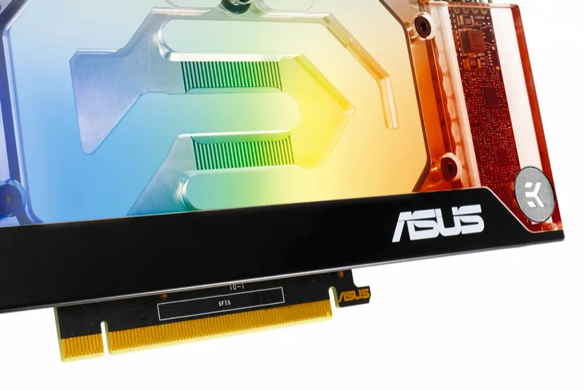 ASUS revela sus nuevas RTX 30 Series con bloques de refrigeración líquida firmados por EK