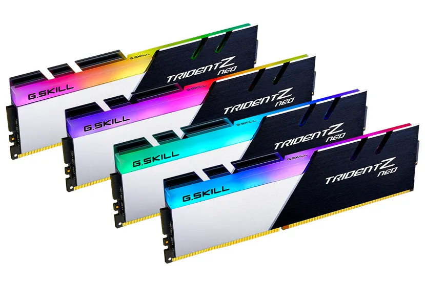 G.Skill actualiza sus memorias TridentZ NEO con los primeros módulos de 16GB a 4000MHz CL16