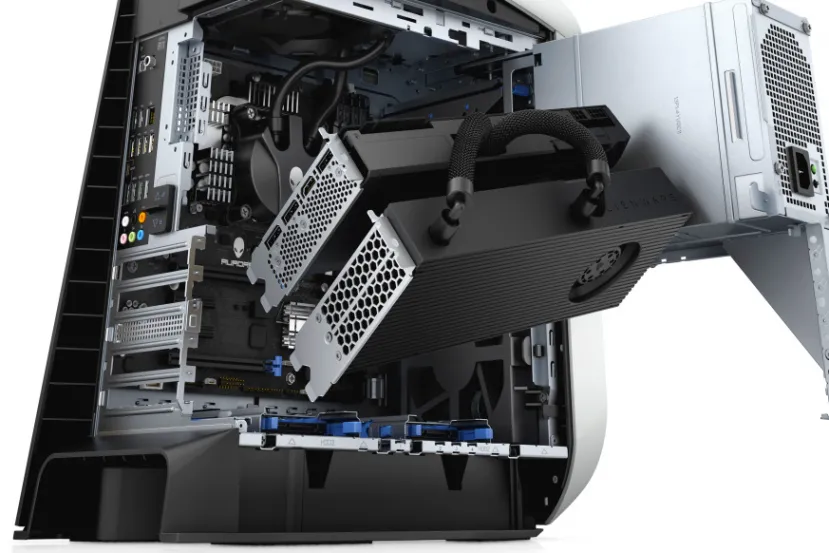 Core i9 10900KF y hasta dos RTX 2080 Ti con refrigeración líquida en los renovados Alienware Aurora R11