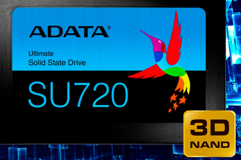ADATA lanza sus SSD SATA Ultimate SU720 con capacidades de 512 GB y 1 TB