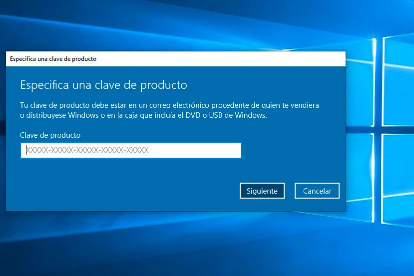 Claves de Windows 10 para instalar en cualquier PC