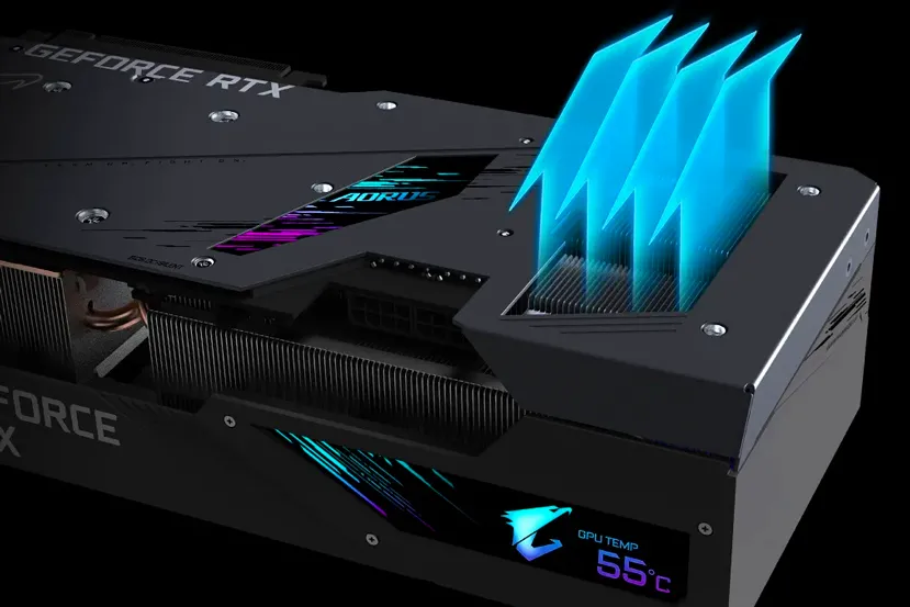 Las AORUS RTX 3080 y 3090 Xtreme llegarían con diseños de cuatro slots de grosor