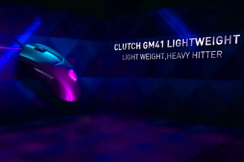 El MSI Clutch GM41 Lightweight se presenta con un sensor PixArt PMW-3389 de 16000DPI