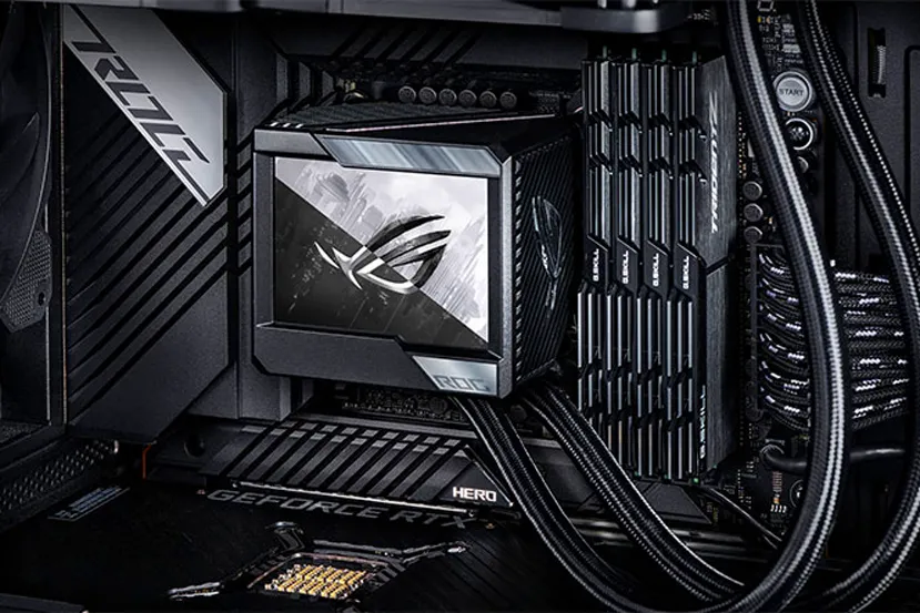 La refrigeración líquida ASUS ROG Ryujin II llegará con una pantalla de 3.5 pulgadas en la bomba