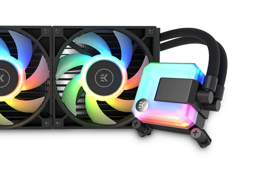 EKWB añade una nueva refrigeración líquida AIO a su catálogo con un bloque translucido RGB