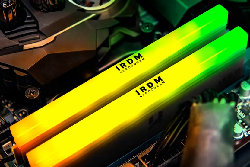 GoodRAM ha lanzado los nuevos módulos IRDM RGB DDR4 a 3600 MHz y 18-22-22 de latencia