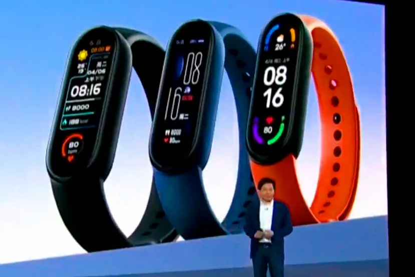 Presentada la Mi Band 6 con pantalla AMOLED más grande y 30 modos de entrenamiento