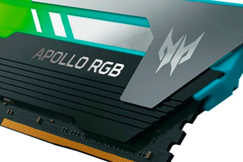 Nuevas Memorias Acer Predator Apollo con hasta 3600 MHz e iluminación RGB de 8 zonas