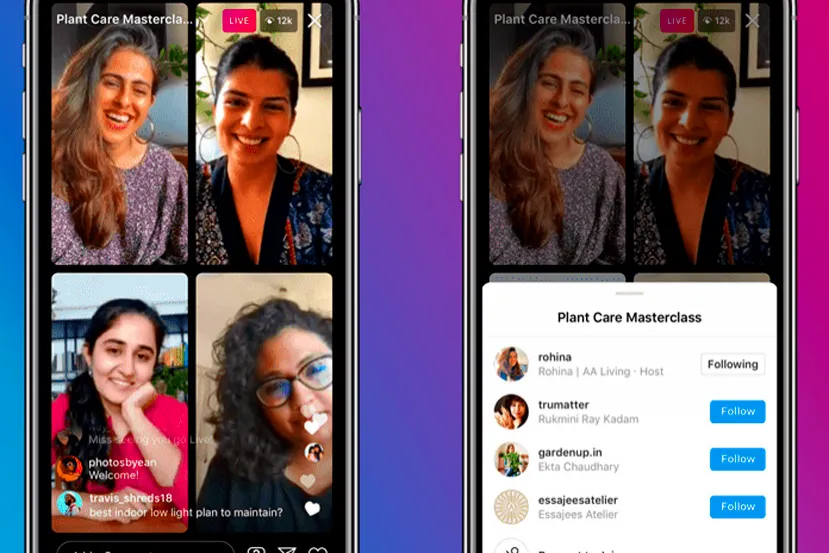 Instagram modifica sus Live Rooms para ofrecer salas de chat al estilo de las de Clubhouse