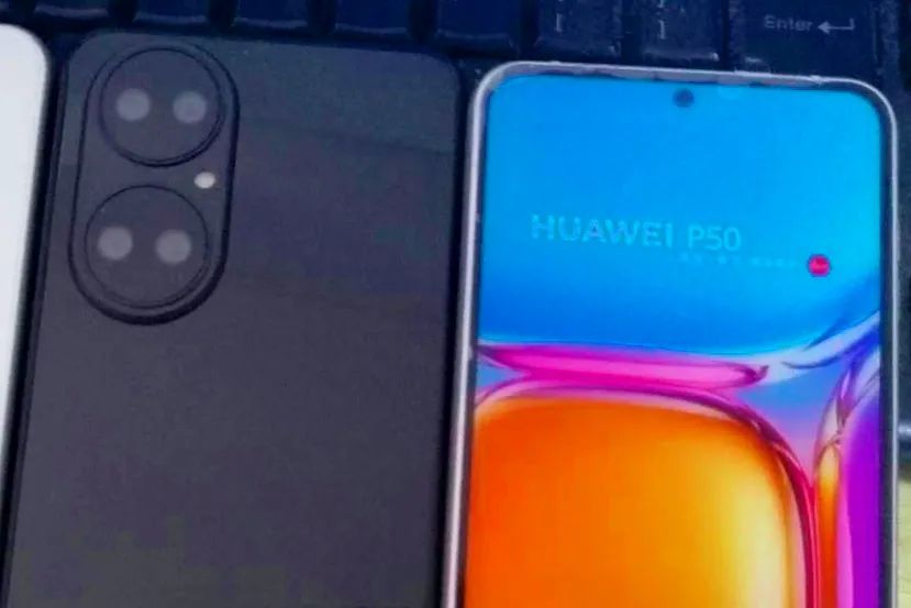 Aparecen fotografías de modelos de muestra del Huawei P50 que incluirá 4 cámaras traseras y Harmony OS