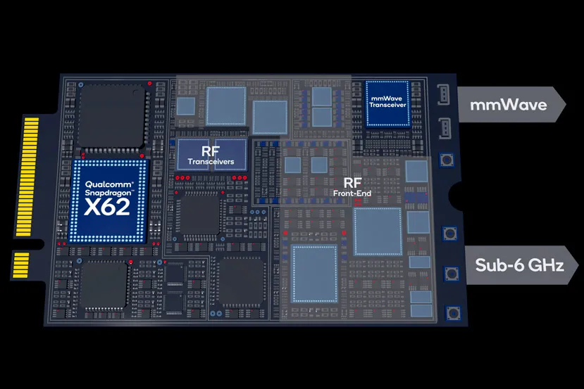 Qualcomm ha adaptado sus módems Snapdragon X62 y X65 a formato M.2 para añadir 5G a portátiles y otros dispositivos