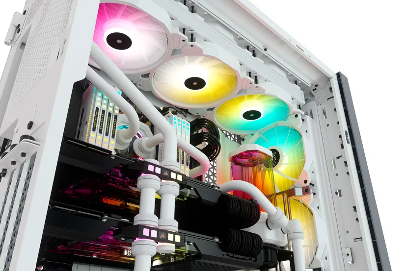 Corsair lanza nuevas cajas tipo torre 7000D Airflow y 7000X RGB con espacio para 3 radiadores de 360 mm o 12 ventiladores de 120 mm