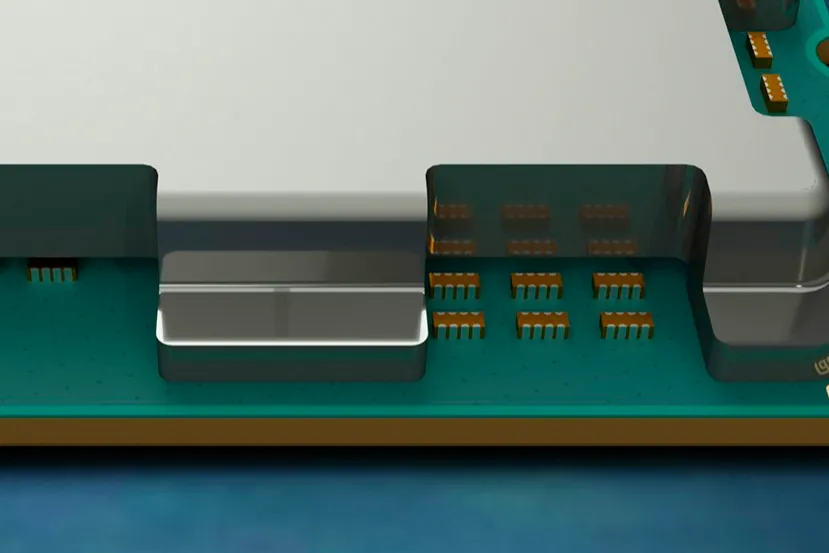 El extraño diseño del IHS de los AMD AM5 es para dejar espacio a los condensadores