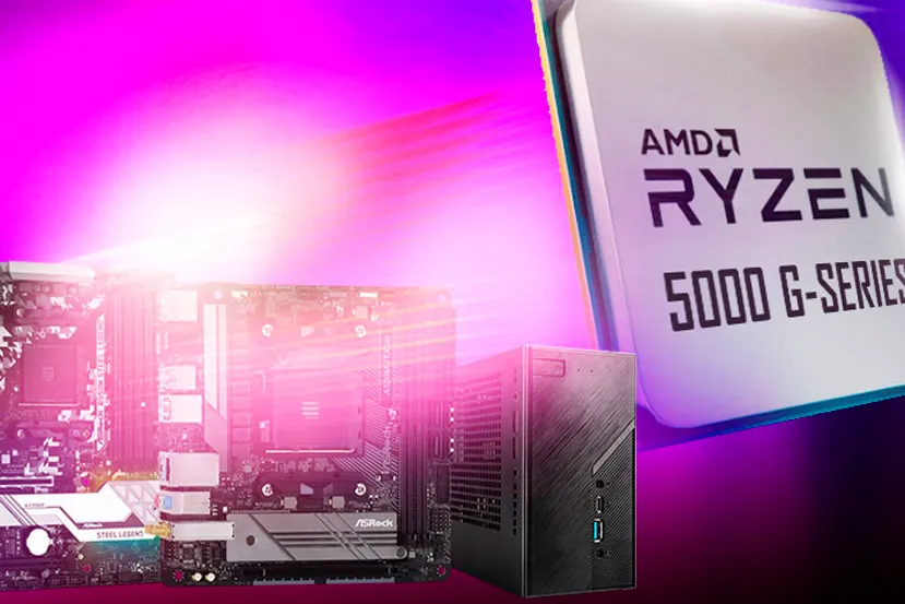 ASRock actualiza la BIOS de sus placas con chipset X570, B550, A520 y B450 para soportar los nuevos Ryzen 5000G
