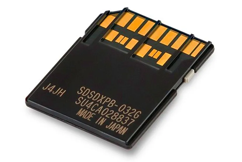 La primera tarjeta SD Express alcanza los 895MB/s