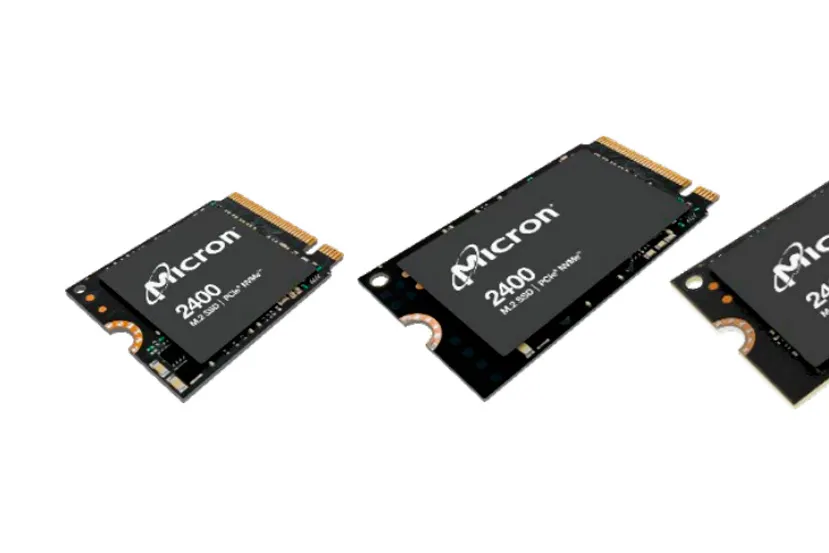 Micron lanza las unidades SSD 2400 con memorias QLC de 176 capas y 2 TB en formato M.2 2230