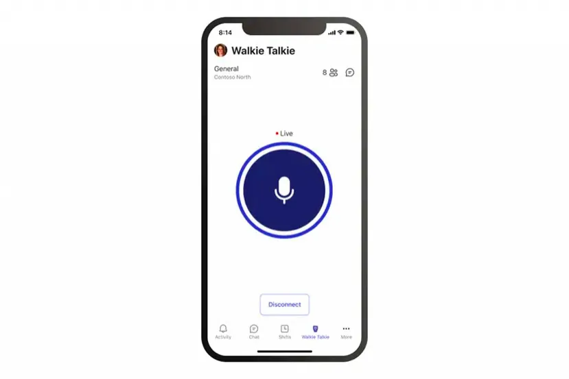 La característica de Walkie Talkie de Microsoft Teams llega a todos los usuarios de la app