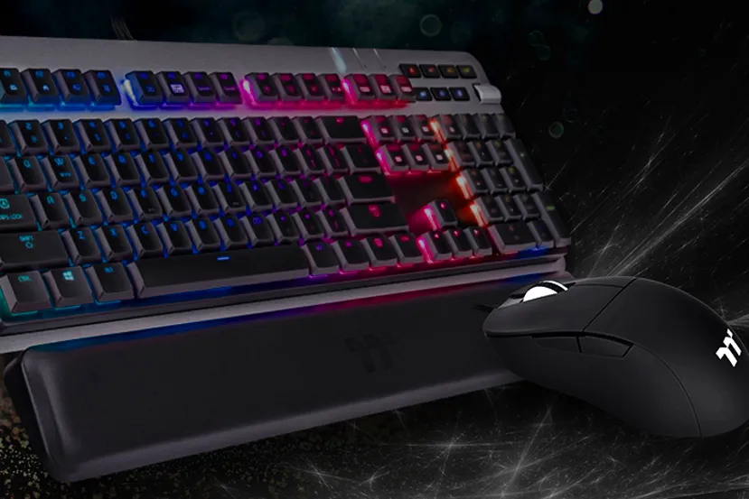 Thermaltake anuncia su teclado mecánico de perfil bajo ARGENT K6 y el ratón inalámbrico DAMYSUS con RGB