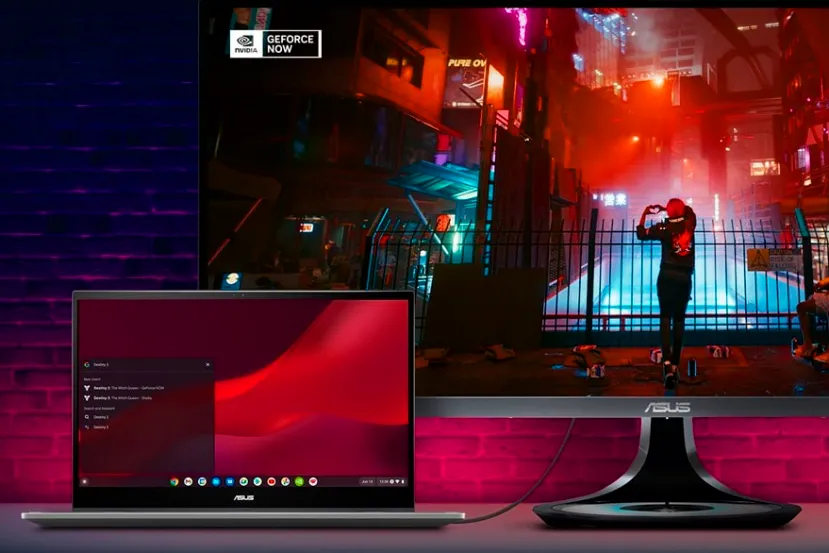 ASUS lanza el Chromebook para gaming Vibe CX55 Flip con pantalla de 144 Hz y bisagra 360º
