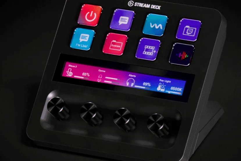 Elgato lanza el Stream Deck + con 8 botones personalizables, 4 diales y pantalla táctil