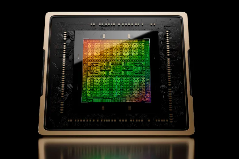 La GPU AD104 mide aproximadamente 295 mm2, un 25% menos que la GA104