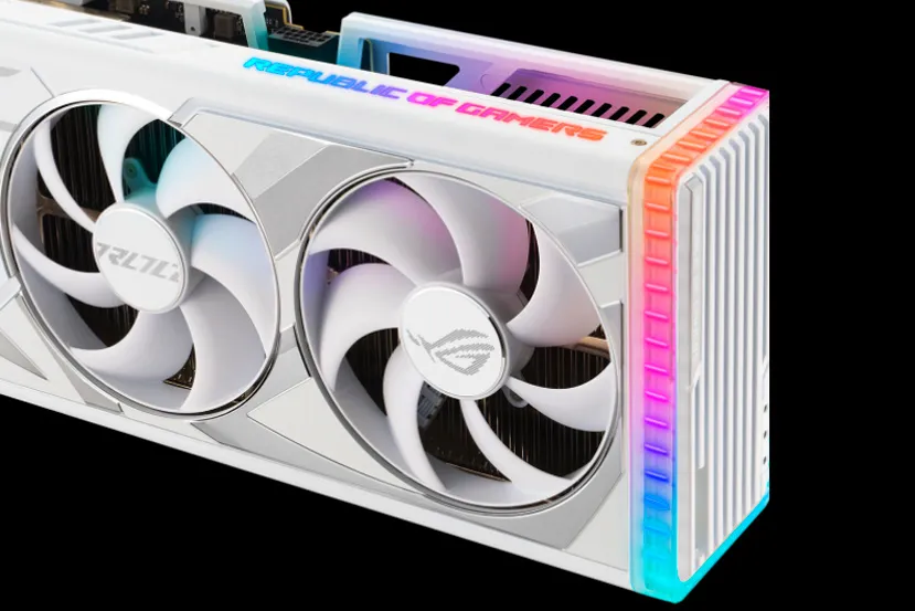 ASUS lanza las RTX 4090 y 4080 ROG Strix en color blanco