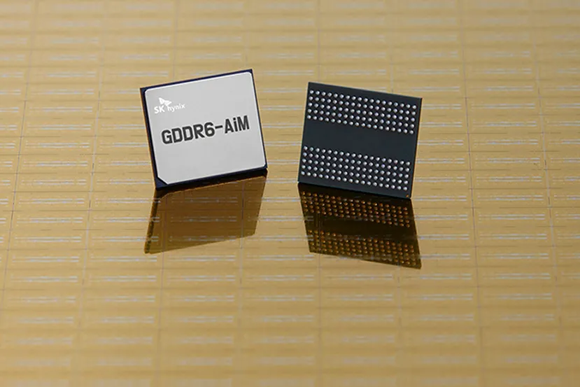 SK Hynix desarrolla una memoria GDDR6-AiM capaz de procesar datos a la vez que reduce el consumo