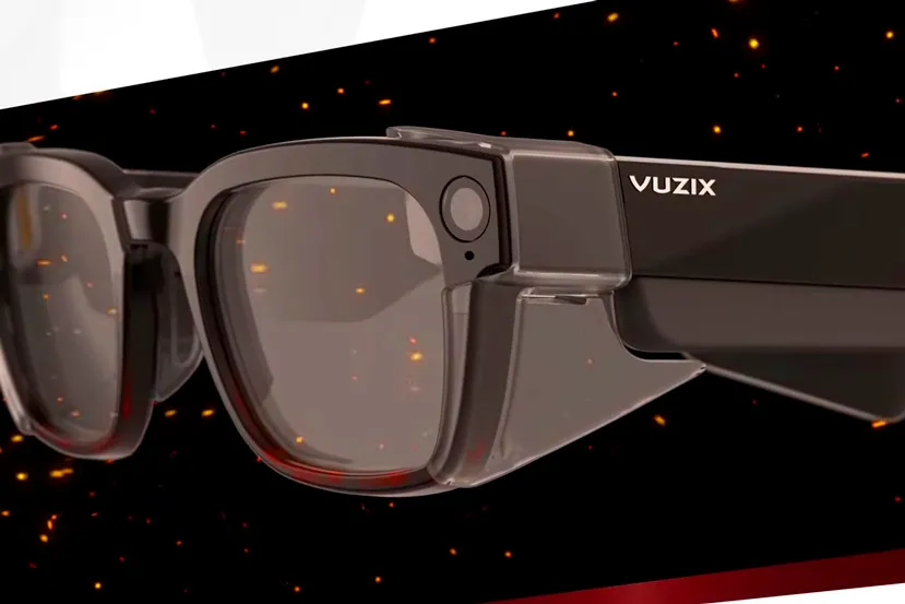 Las Vuzix Shield tienen 2 pantallas microLED para ver las notificaciones de tu teléfono móvil