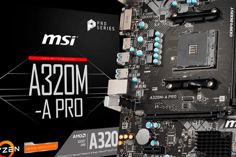 MSI ofrece soporte para los nuevos AMD Ryzen en sus placas con chipset 300, 400 y 500