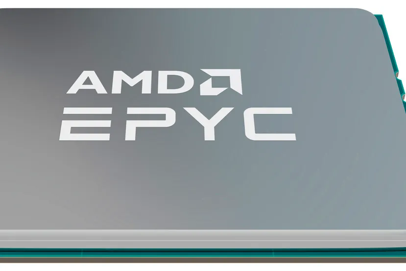 Vista una fotografía del nuevo AMD EPYC 7004 Genoa con 12 chiplets Zen 4