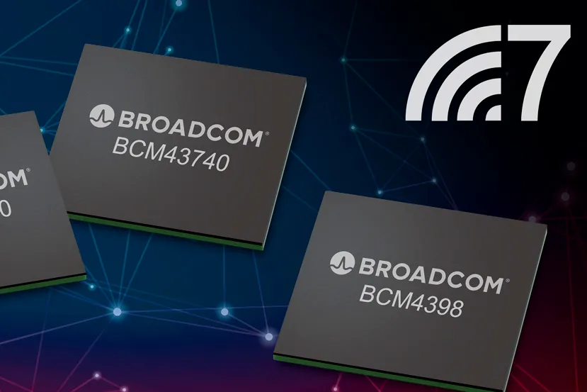 Broadcom anuncia sus soluciones para WiFi 7 con velocidades de hasta 11,5 Gbps
