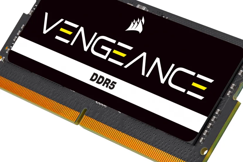 Corsair lanza la memoria DDR5 Vengeance SODIMM para portátiles en un kit de 64 GB a 4800 MHz