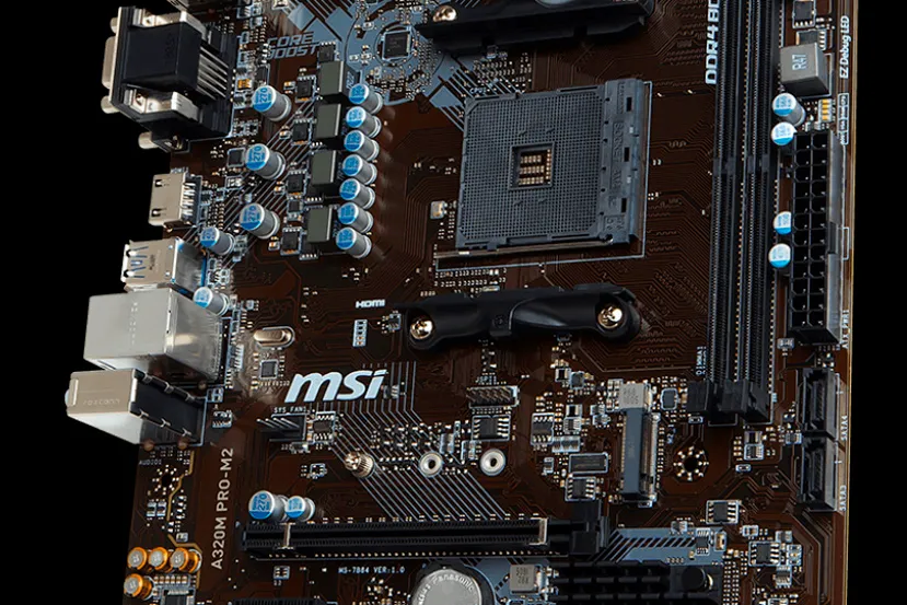 Las placas MSI con chipset AMD 300 se actualizan con soporte para procesadores AMD de la serie 5000