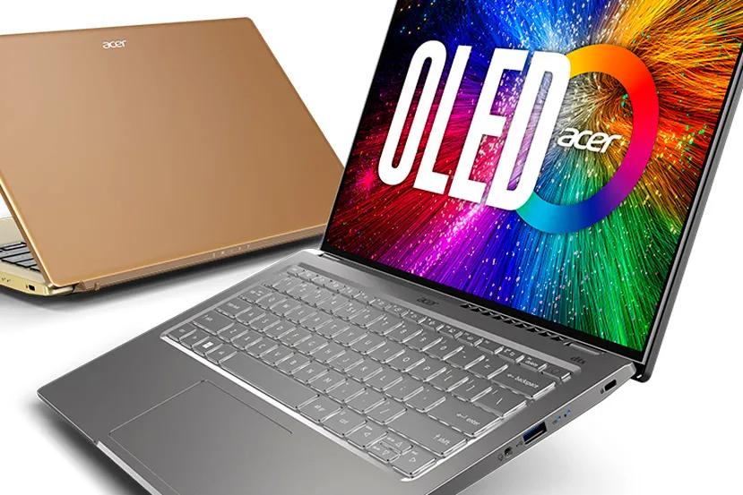 Los renovados Acer Swift 3, Spin 5 y Spin 3 se actualizan con procesadores Intel Alder Lake