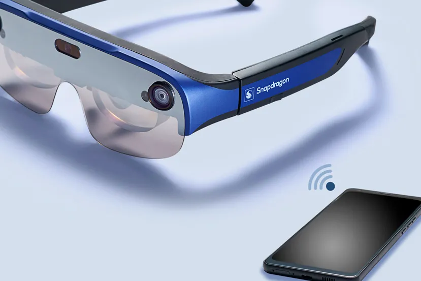 Las nuevas gafas Qualcomm XR2 AR Smart Viewer incluyen pantallas micro-OLED de 1920x1080 en cada ojo