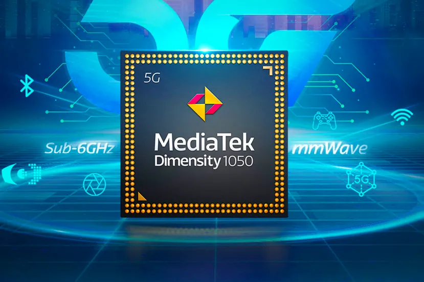 Mediatek anuncia el nuevo Dimensity 1050 con conectividad 5G mmWave 