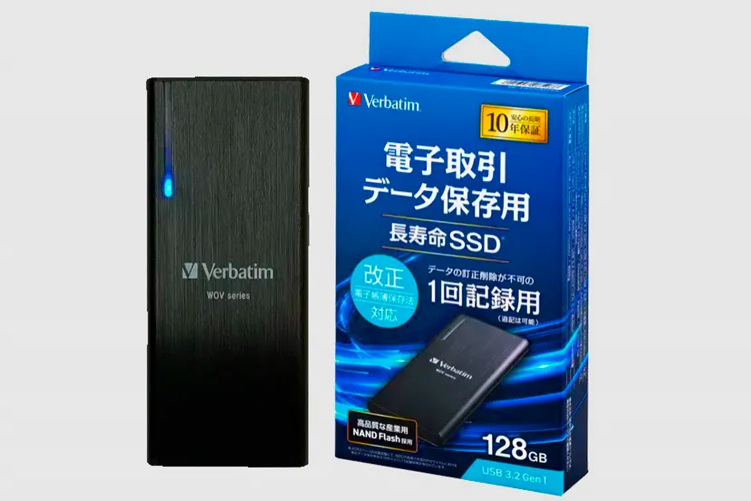 Verbatim lanza una unidad SSD de una única escritura