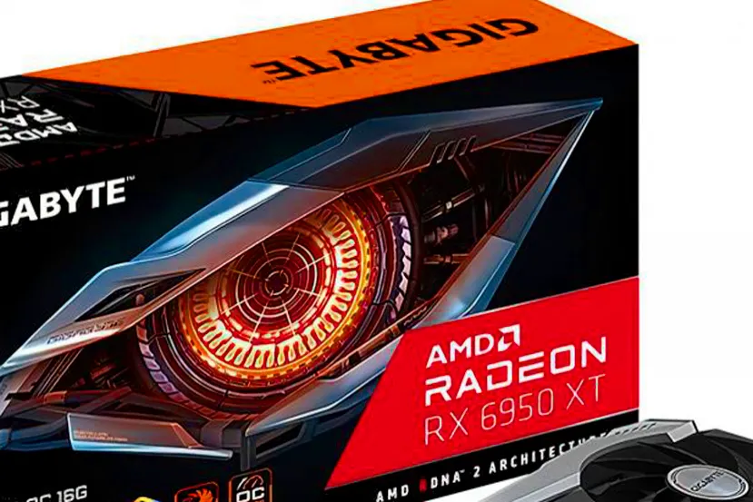 Leaked images of the Gigabyte Radeon RX 6950 XT Gaming with a considerable increase in the heatsink