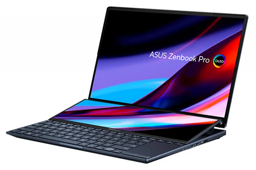 ASUS presenta el Zenbook Pro 14 Duo OLED con un panel HDR 2.8K certificado por PANTONE