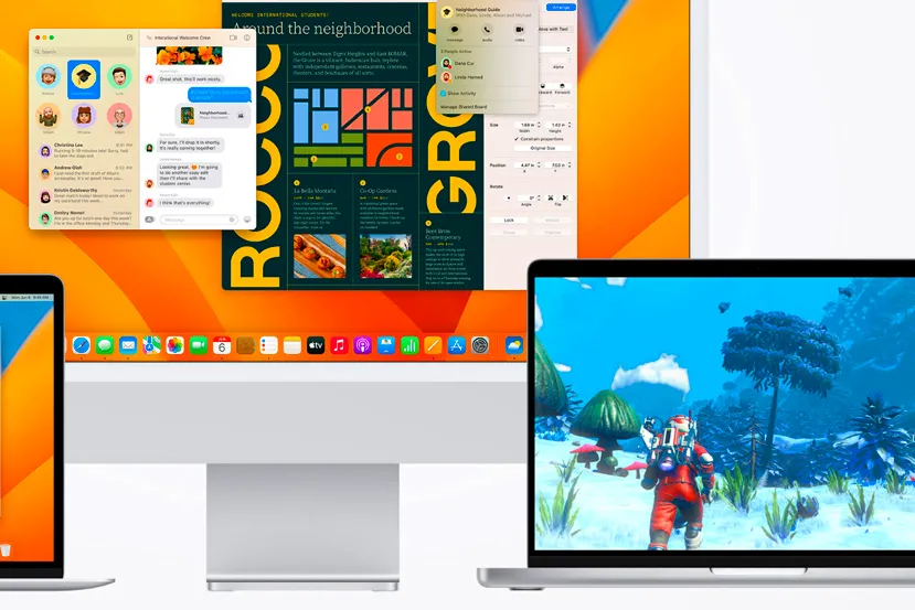 El nuevo sistema operativo macOS Ventura se centra en los juegos, las apps colaborativas y la eficiencia