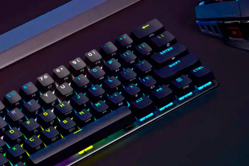 Nuevo teclado Corsair K70 Pro Mini Wireless RGB con un 60% de tamaño y 8000 Hz de sondeo