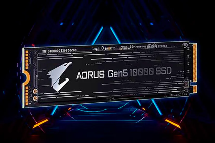 AORUS muestra su nuevo SSD Gen5 10000 con velocidades de hasta 12.453 MB/s de lectura