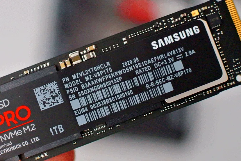 Samsung registra el SSD 990 Pro en la RRA con capacidades de 1 y 2 TB