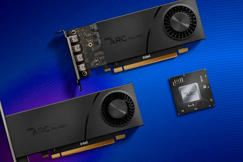 Intel presenta las nuevas tarjetas gráficas Arc Pro para su uso en estaciones de trabajo