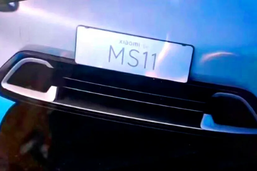 Se filtran imágenes del supuesto modelo final del coche eléctrico de Xiaomi que se llamará MS11