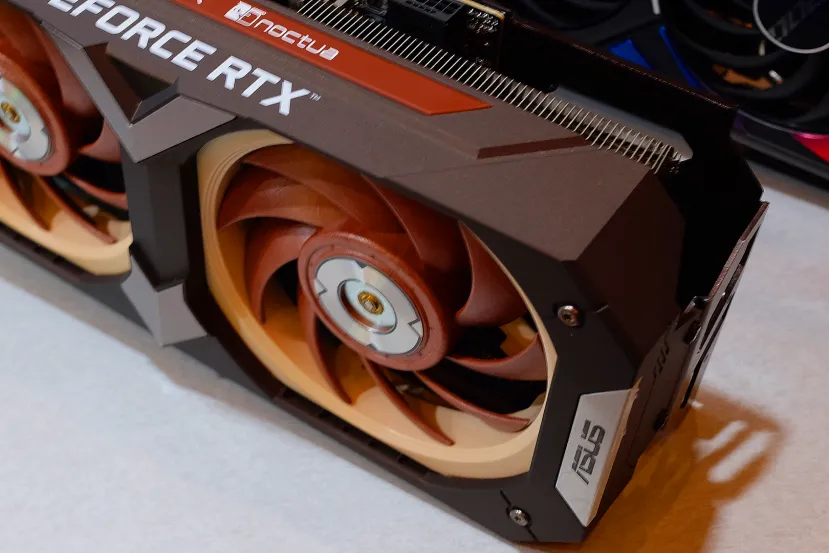ASUS presenta la GeForce RTX 4080 Noctua Edition con ventiladores Noctua y 4,3 ranuras de grosor